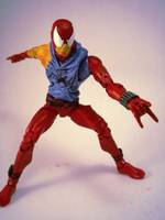 Battle Damaged Scarlet Spider (Marvel Legends) Custom Action Figure