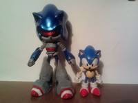 Mecha Sonic (Sonic) Custom Action Figure