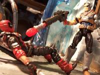 Cable & Deadpool (Marvel Universe) Custom Action Figure