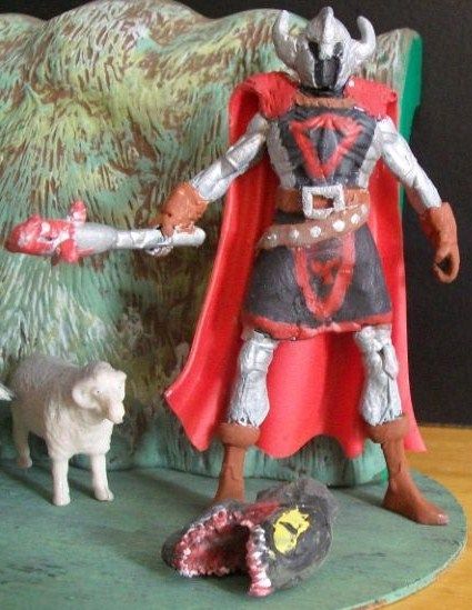 Hexen beyond Heretic the Cleric (Hexen) Custom Diorama / Playset