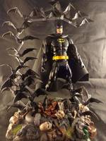 Batman with Bat Stand (DC Universe) Custom Action Figure