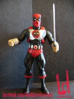 MOTUC Deadpool V2 (Masters of the Universe) Custom Action Figure