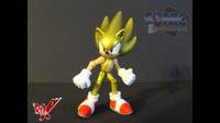 Mini Project: Perfected  "Super Sonic" (Sonic) Custom Action Figure