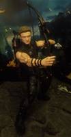 Hawkeye Walmart Avengers Movie Line (Avengers) Custom Action Figure