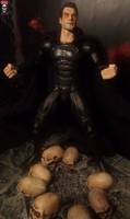 Black Suit Superman-Dream Sequence-Man of Steel (Movie Masters) Custom Action Figure