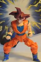 Super Saiyan God Goku (Dragonball Z) Custom Action Figure