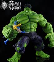 Buscema Style Hulk BAF (Marvel Legends) Custom Action Figure