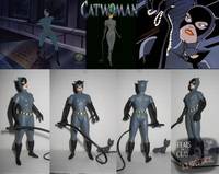 BTAS Catwoman (Batman Animated) Custom Action Figure