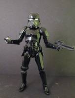 Blackhole Shadow Storm Trooper ( Star Wars Black Series ) (Star Wars) Custom Action Figure