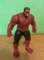 Avengers Toy Line Red Hulk (Avengers) Custom Action Figure