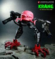 Krang in Mech-Walker (Teenage Mutant Ninja Turtles) Custom Action Figure
