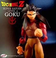 Goku Super Saiyan Level 4 Dragonball Z (Dragonball Z) Custom Action Figure