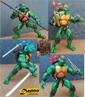 TMNT 4 in 1 (Teenage Mutant Ninja Turtles) Custom Action Figure