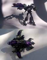 Dark Awakening Megatron (Transformers - Prime) Custom Action Figure
