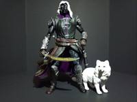 Dark Elf Ranger (Dungeons and Dragons) Custom Action Figure