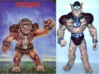 The Cyclops from Monster in My Pocket (Monsters) Custom Statue / Bust
