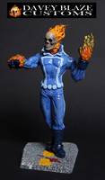 Ghost Rider: 1960's Ghost Rider Johnny Blaze (Ghost Rider) Custom Action Figure