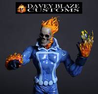 Ghost Rider: 1960's Ghost Rider Johnny Blaze (Ghost Rider) Custom Action Figure