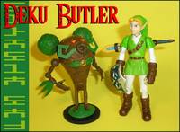 Deku Butler (Legend of Zelda) Custom Action Figure