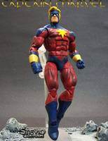 CAPTAIN MARVEL Ed Mcguinness Style (Marvel Legends) Custom Action Figure