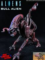 Bull Alien (Kenner Style) (Aliens) Custom Action Figure
