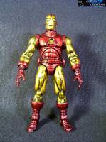 Iron Man (Classic repaint) (Marvel Legends) Custom Action Figure