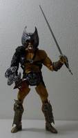 WARLORD Travis Morgan from World of Skartaris (DC Universe) Custom Action Figure