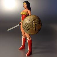 Wonder Woman (DC Infinite Heroes) Custom Action Figure