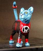 Red Lantern Dex-Starr (DC Infinite Heroes) Custom Action Figure