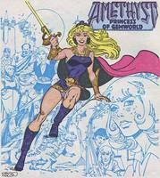 AMETHYST, Princess of Gemworld (DC Universe) Custom Action Figure