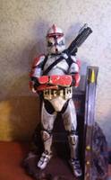 Phase 1 Clone Captain (Star Wars Clone Wars) Custom Action Figure