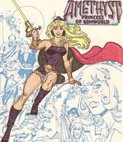 Amethyst (DC Universe) Custom Action Figure