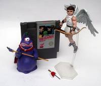 Pit from Kid Icarus with Eggplant Wizard Accesory (Nintendo) Custom Action Figure