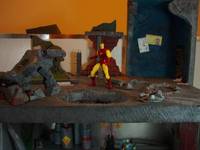 Diorama:City/Lab (Marvel Legends) Custom Diorama / Playset