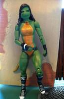Ramona Elizabeth (Aka:  Mona Lisa) (Teenage Mutant Ninja Turtles) Custom Action Figure