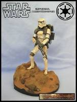 Imperial Sandtrooper (Star Wars) Custom Diorama / Playset