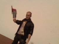 Merle Dixon & Riot Gear Walker that Hung Himself (Walking Dead) Custom Action Figure