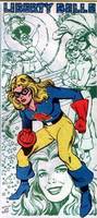 LIBERTY BELL I  Libby Lawrence All-Star Squadron Member (DC Universe) Custom Action Figure