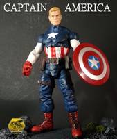 Captain America (Street Fighter) Custom Action Figure