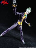 Joker W/ Improved Articulation (Arkham Asylum Style) (DC Universe) Custom Action Figure