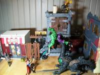Street Level Dio (Marvel Universe) Custom Diorama / Playset