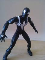 Black Suit Spiderman (2013) (Marvel Legends) Custom Action Figure