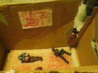 Bloody Party Shed (Army of Darkness) Custom Diorama / Playset