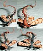 Chimera Lizard (Wizardry) Custom Miniature / Figurine