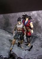 Goku and Vegeta Movie Style (Dragonball Z) Custom Action Figure