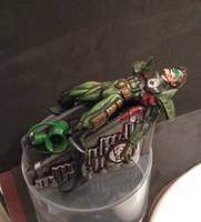Red Lantern PUNISHER Base (Punisher) Custom Action Figure