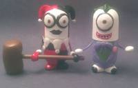 Minion Harley Quinn and Joker (Despicable Me) Custom Action Figure