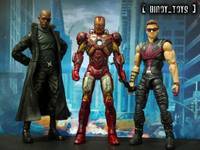 Avengers Iron Man Mark 7 Battle Damage (Marvel Legends) Custom Action Figure