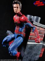 Amazing Spider-Man 2 W/ Magnetic Feet (Spider-Man) Custom Action Figure