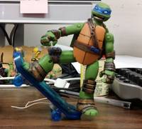 Tmnt Battle Shell Re Paint (Teenage Mutant Ninja Turtles) Custom Action Figure